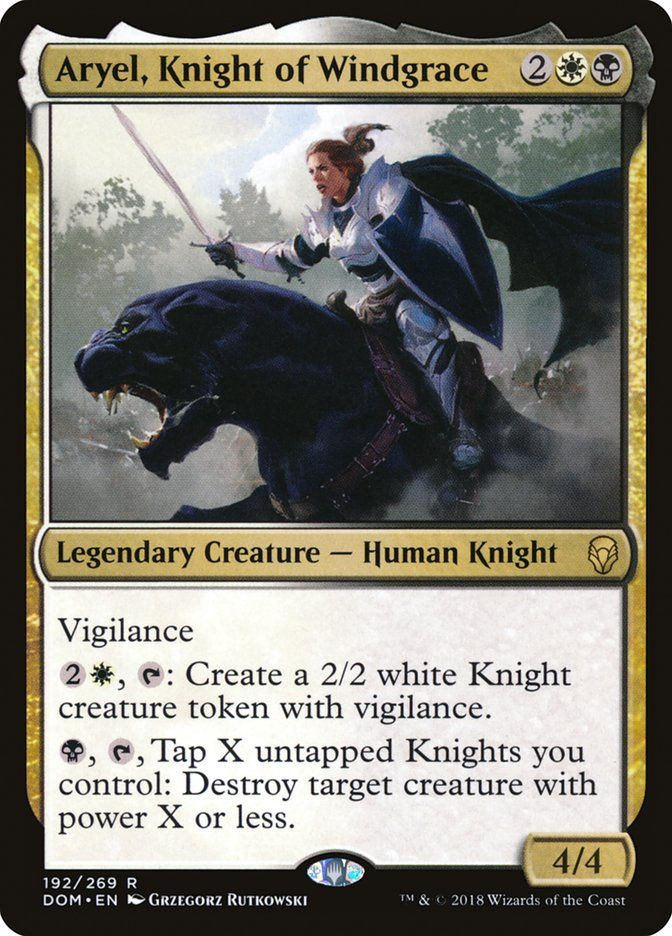 Aryel, Knight of Windgrace (DOM) (192)