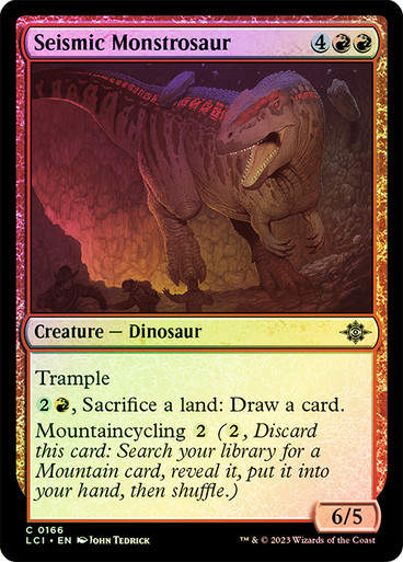 Seismic Monstrosaur (lci) / Foil