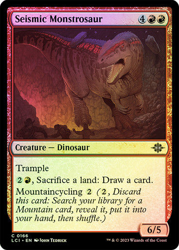 Seismic Monstrosaur (lci) / Foil