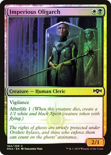 Imperious Oligarch (RNA) (184) / Foil