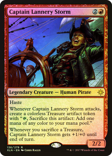 Captain Lannery Storm (XLN) (136) / Foil