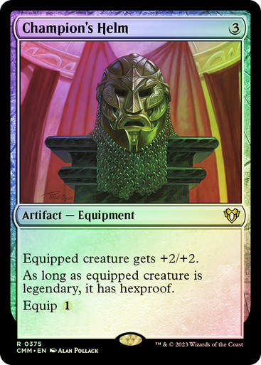 Champion's Helm (cmm) / Foil