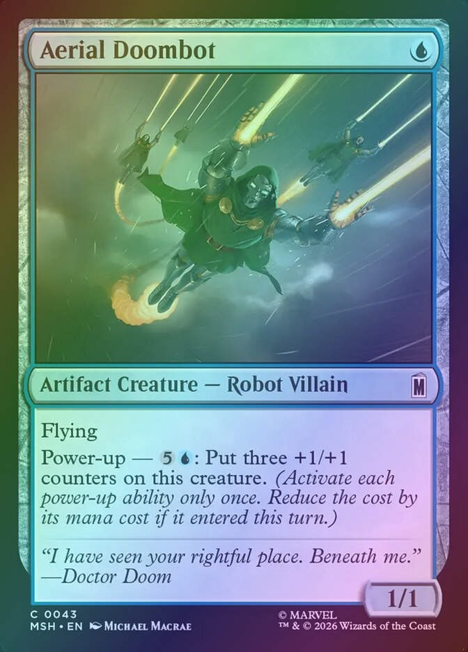 Aerial Doombot (MSH) (43) / Foil