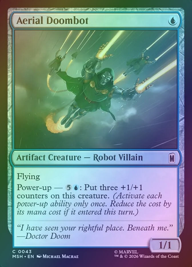 Aerial Doombot (MSH) (43) / Foil