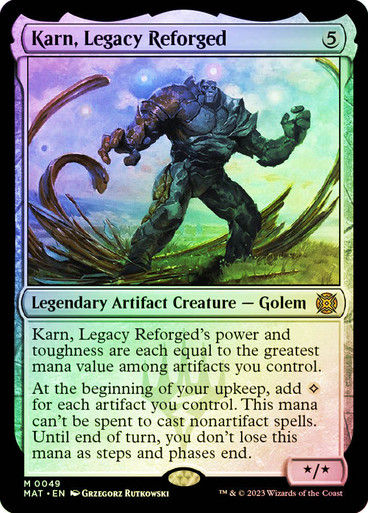 Karn, Legacy Reforged (MAT) / Foil