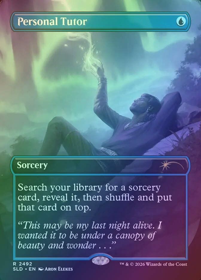 Personal Tutor (SLD) (2492) / Borderless / Foil