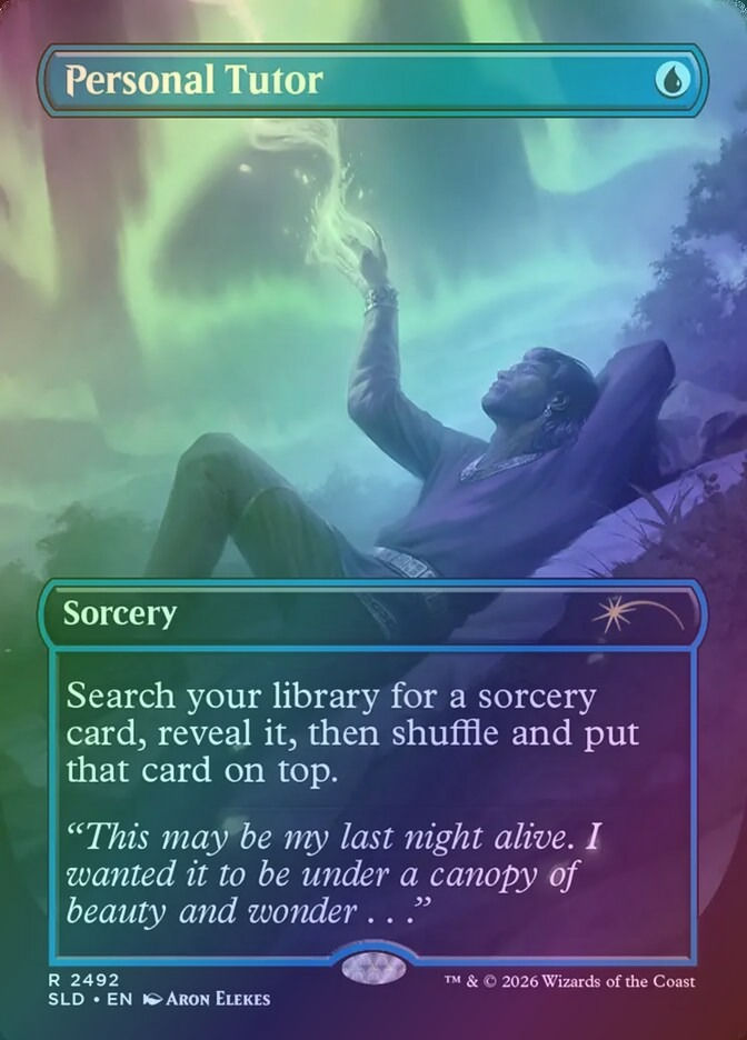Personal Tutor (SLD) (2492) / Borderless / Foil