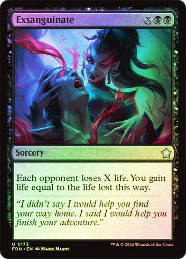 Exsanguinate (FDN) (173) / Foil