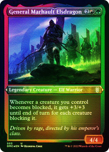 General Marhault Elsdragon (DMC) / Foil Etched