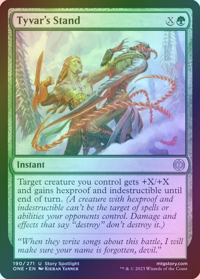 Tyvar's Stand (ONE) (190) / Foil