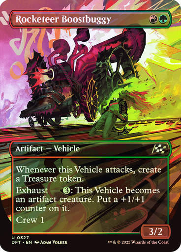 Rocketeer Boostbuggy (DFT) (327) / Foil / Borderless