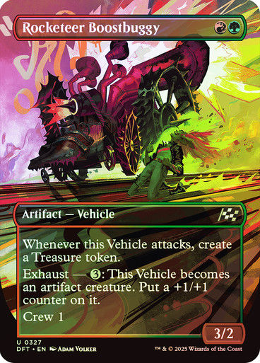 Rocketeer Boostbuggy (DFT) (327) / Foil / Borderless
