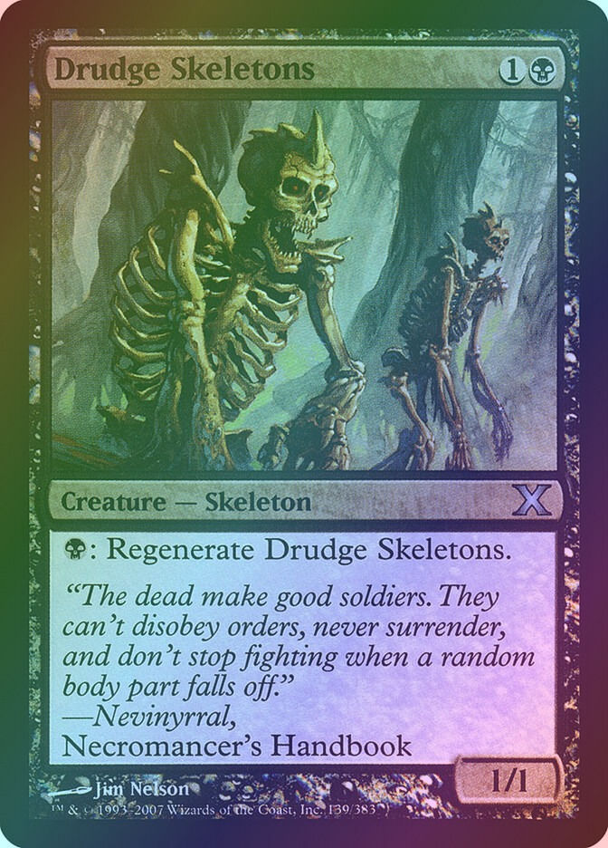 Drudge Skeletons (10E) (139★) / Foil