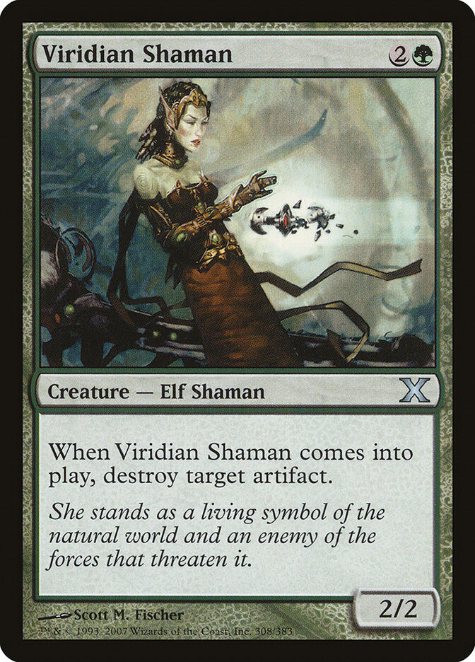 Viridian Shaman (10E) (308)