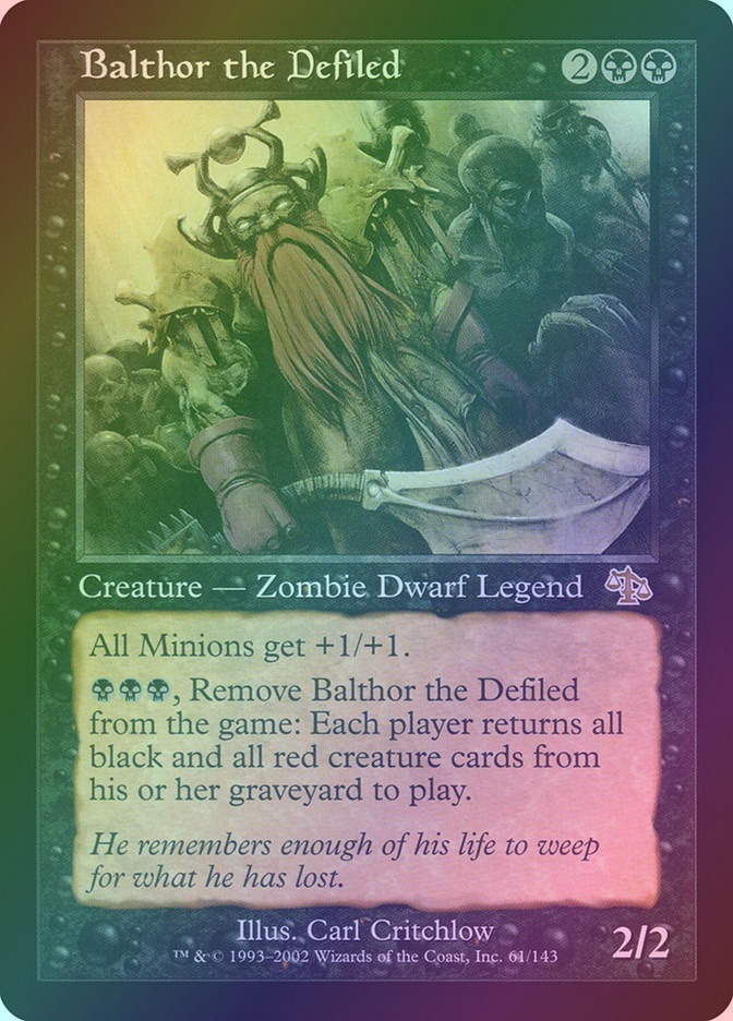Balthor the Defiled (JUD) (61) / Foil