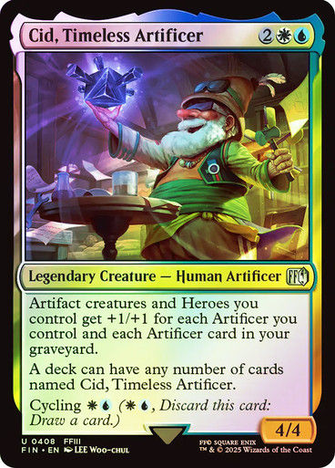 Cid, Timeless Artificer (FIN) (408) / Foil