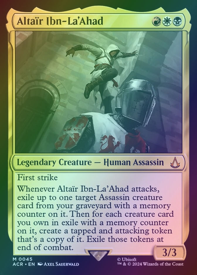 Altaïr Ibn-La'Ahad (ACR) (45) / Foil