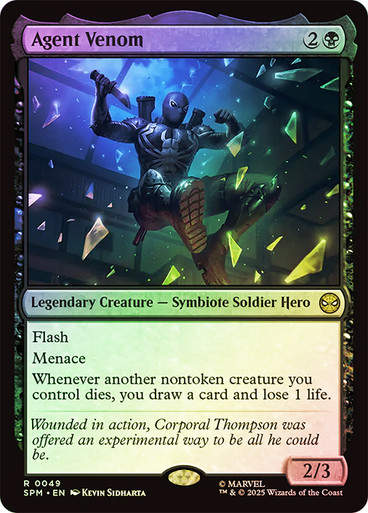 Agent Venom (SPM) (49) / Foil