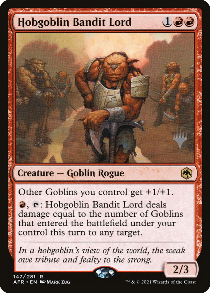 Hobgoblin Bandit Lord (PAFR) (147p)