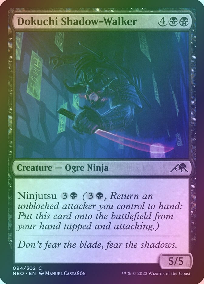 Dokuchi Shadow-Walker (NEO) (94) / Foil