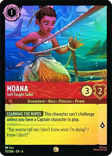 Moana - Self-Taught Sailor (LOR_AZU) / Foil