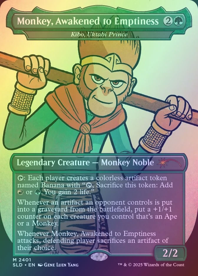 Kibo, Uktabi Prince (SLD) (2401) / Borderless / Foil