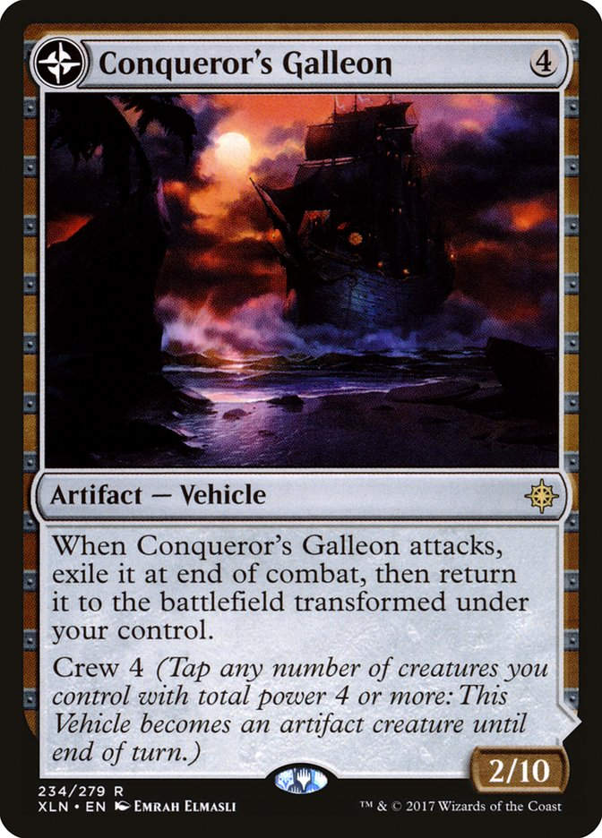 Conqueror's Galleon // Conqueror's Foothold (XLN) (234)
