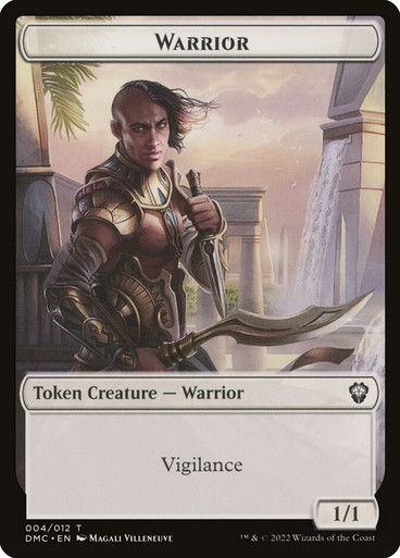 Warrior Token // Zombie Knight Token (tdmc) — cara 1 de 2