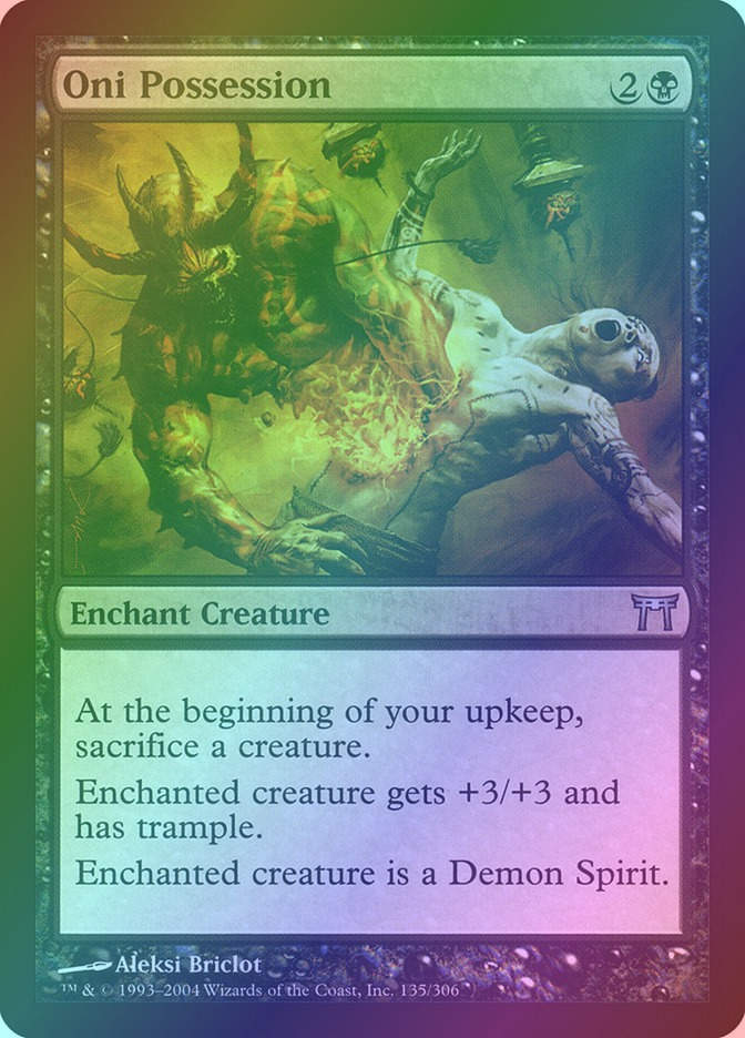 Oni Possession (CHK) (135) / Foil