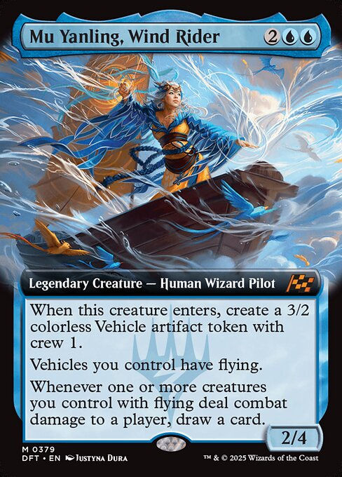 Mu Yanling, Wind Rider (DFT) (379) / Extended Art
