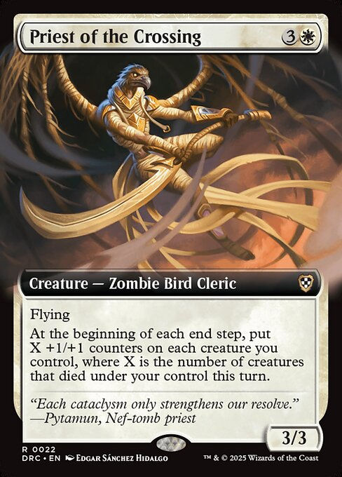 Priest of the Crossing (DRC) (22) / Extended Art