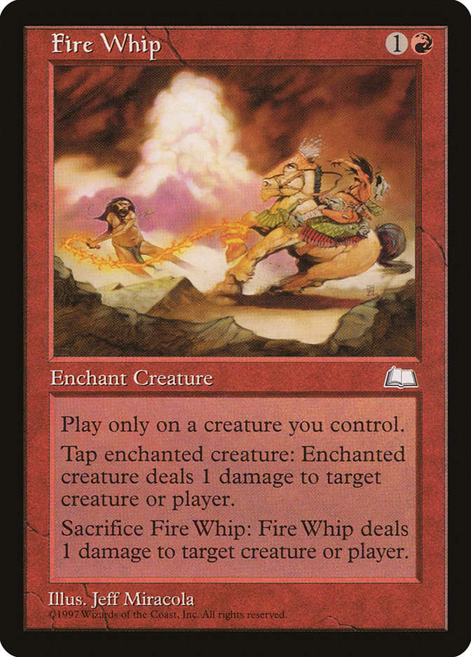 Fire Whip (WTH) (100)