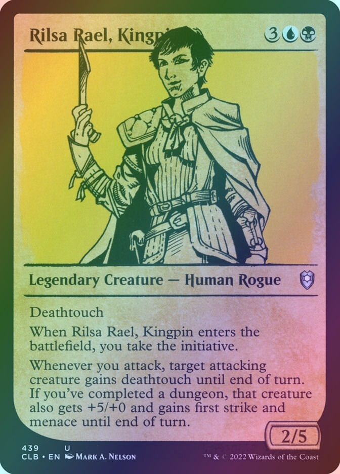 Rilsa Rael, Kingpin (CLB) (439) / Showcase / Foil