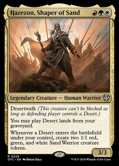 Hazezon, Shaper of Sand (otc) (229)
