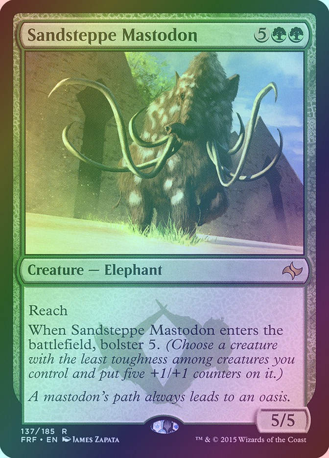 Sandsteppe Mastodon (FRF) (137) / Foil