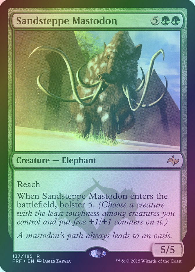 Sandsteppe Mastodon (FRF) (137) / Foil