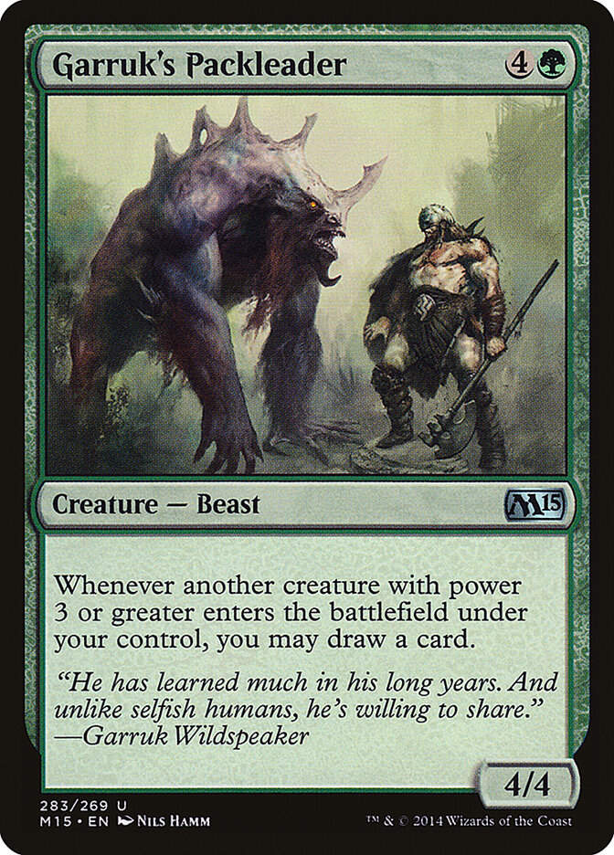 Garruk's Packleader (M15) (283)