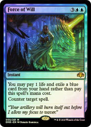 Force of Will (DMR) / Foil