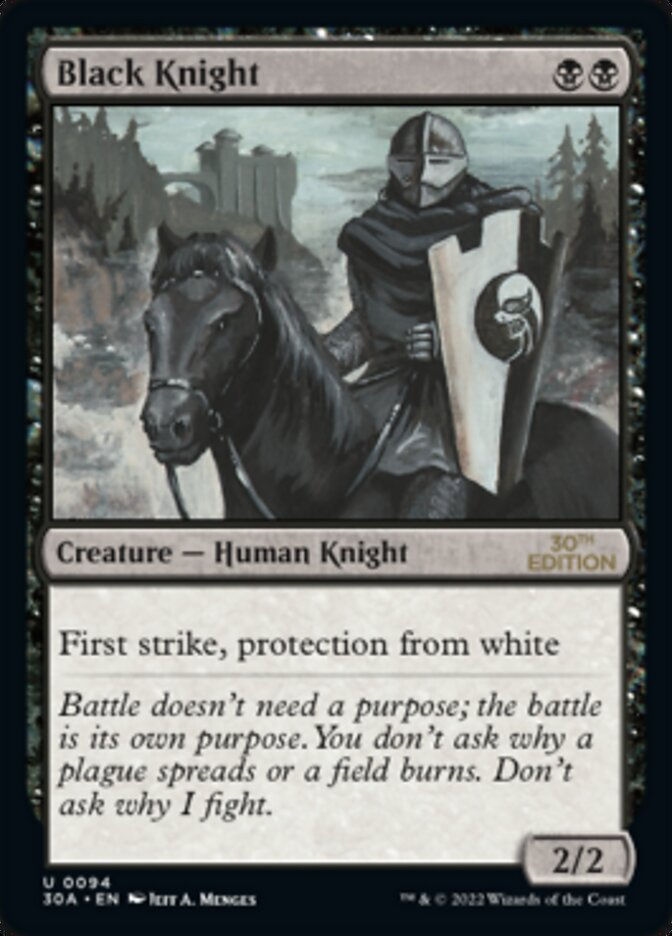 Black Knight (30a)