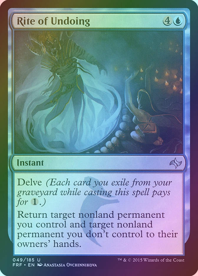 Rite of Undoing (FRF) (49) / Foil