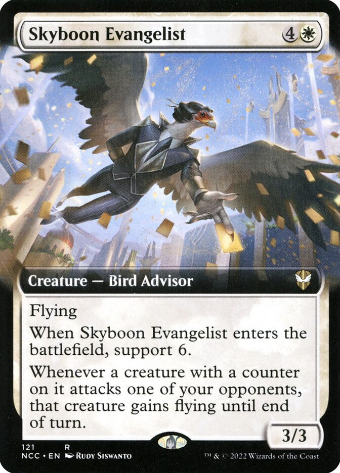 Skyboon Evangelist (NCC) (121) / Extended Art