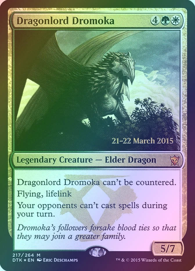 Dragonlord Dromoka (PDTK) (217s) / Foil