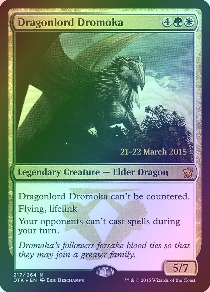 Dragonlord Dromoka (PDTK) (217s) / Foil