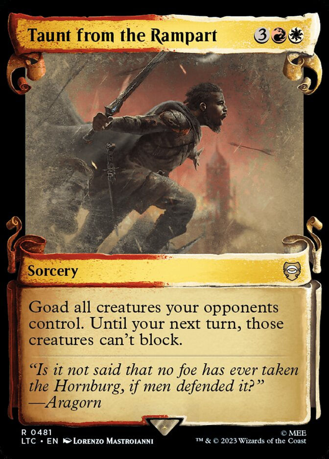 Taunt from the Rampart (LTC) (481) / Showcase