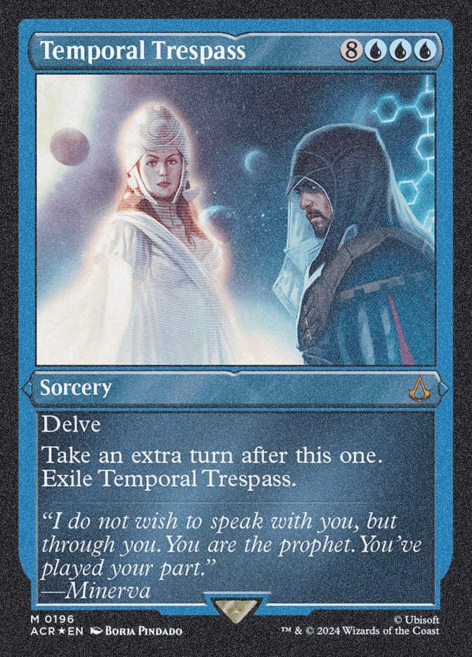 Temporal Trespass (ACR) (196) / Foil Etched