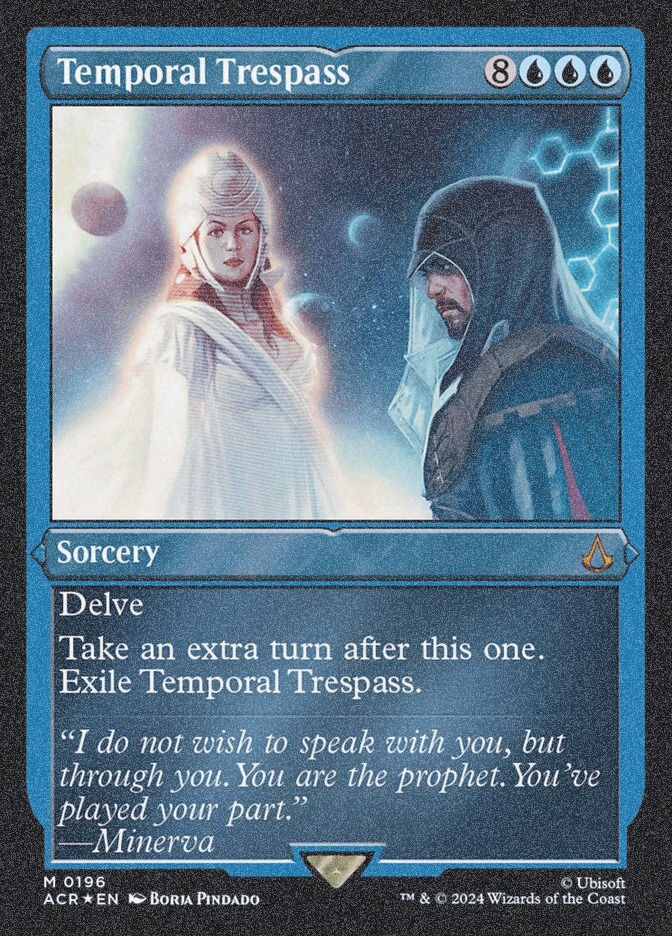 Temporal Trespass (ACR) (196) / Foil Etched