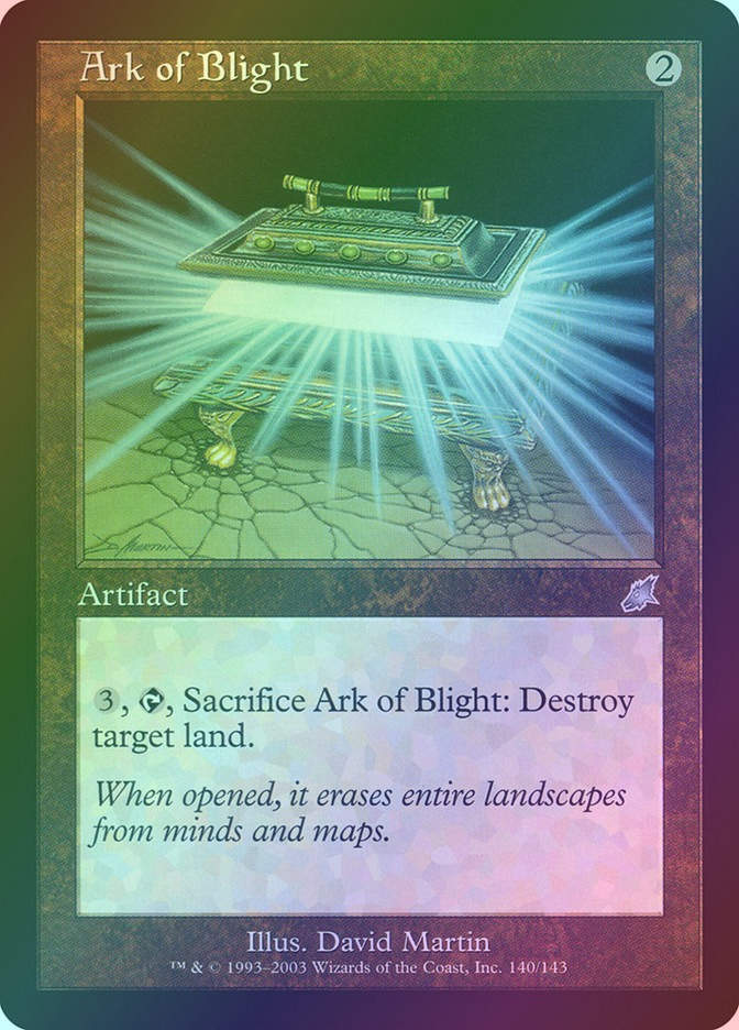 Ark of Blight (SCG) (140) / Foil