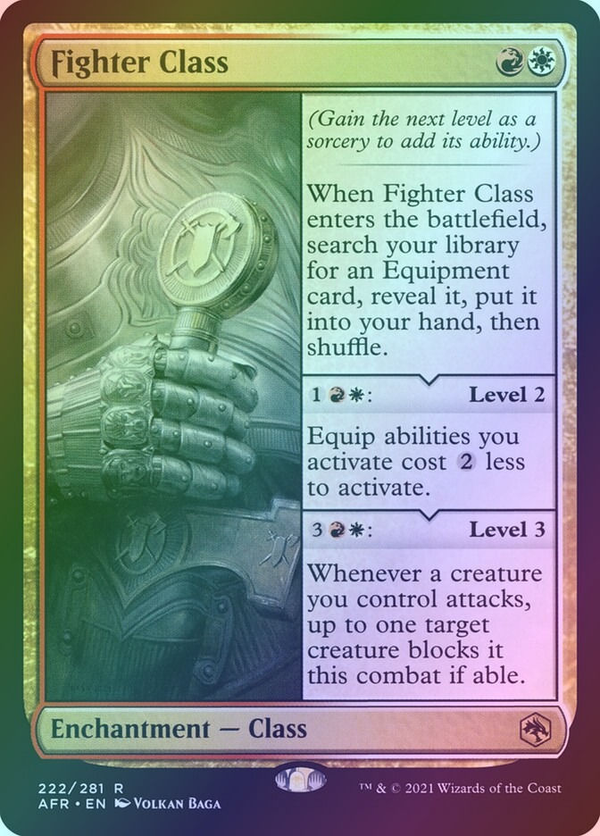 Fighter Class (AFR) (222) / Foil