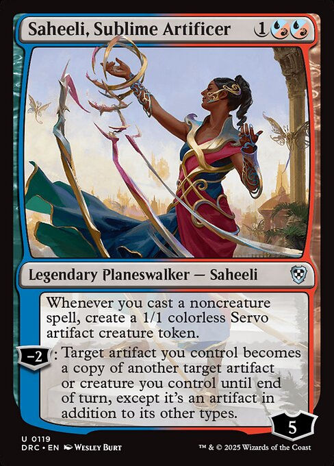 Saheeli, Sublime Artificer (DRC) (119)