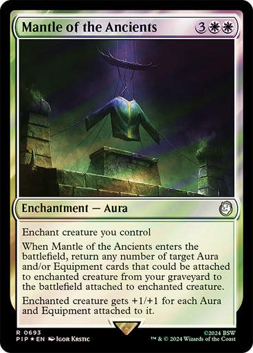 Mantle of the Ancients (pip) (693) / Surge Foil